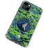 NBA Minnesota Timberwolves Digi Camo iPhone 14 Clear Case